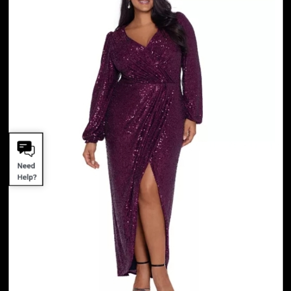 Xscape 16w sequence dress